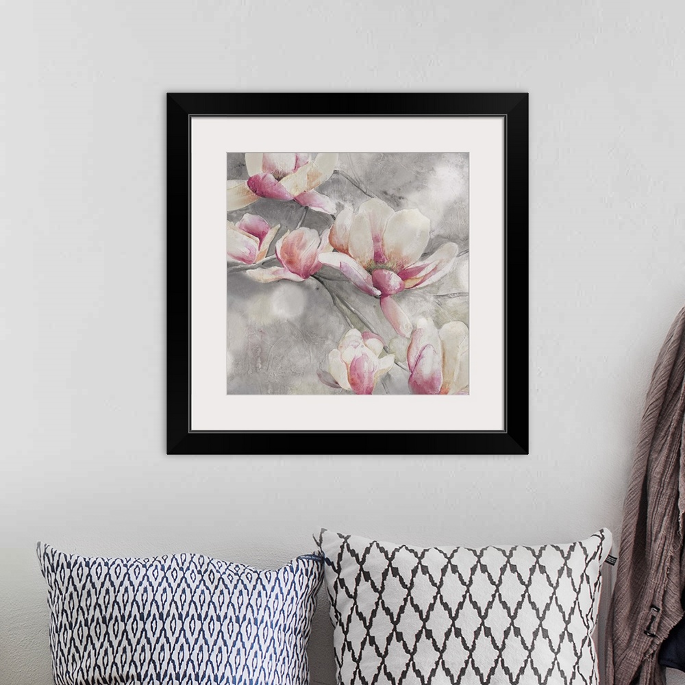 A bohemian room featuring Blush Sweet Magnolias
