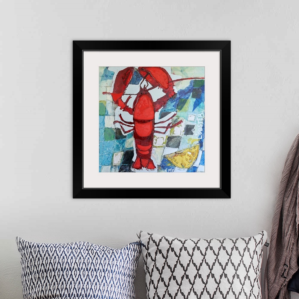 A bohemian room featuring Brilliant Maine Lobster IV