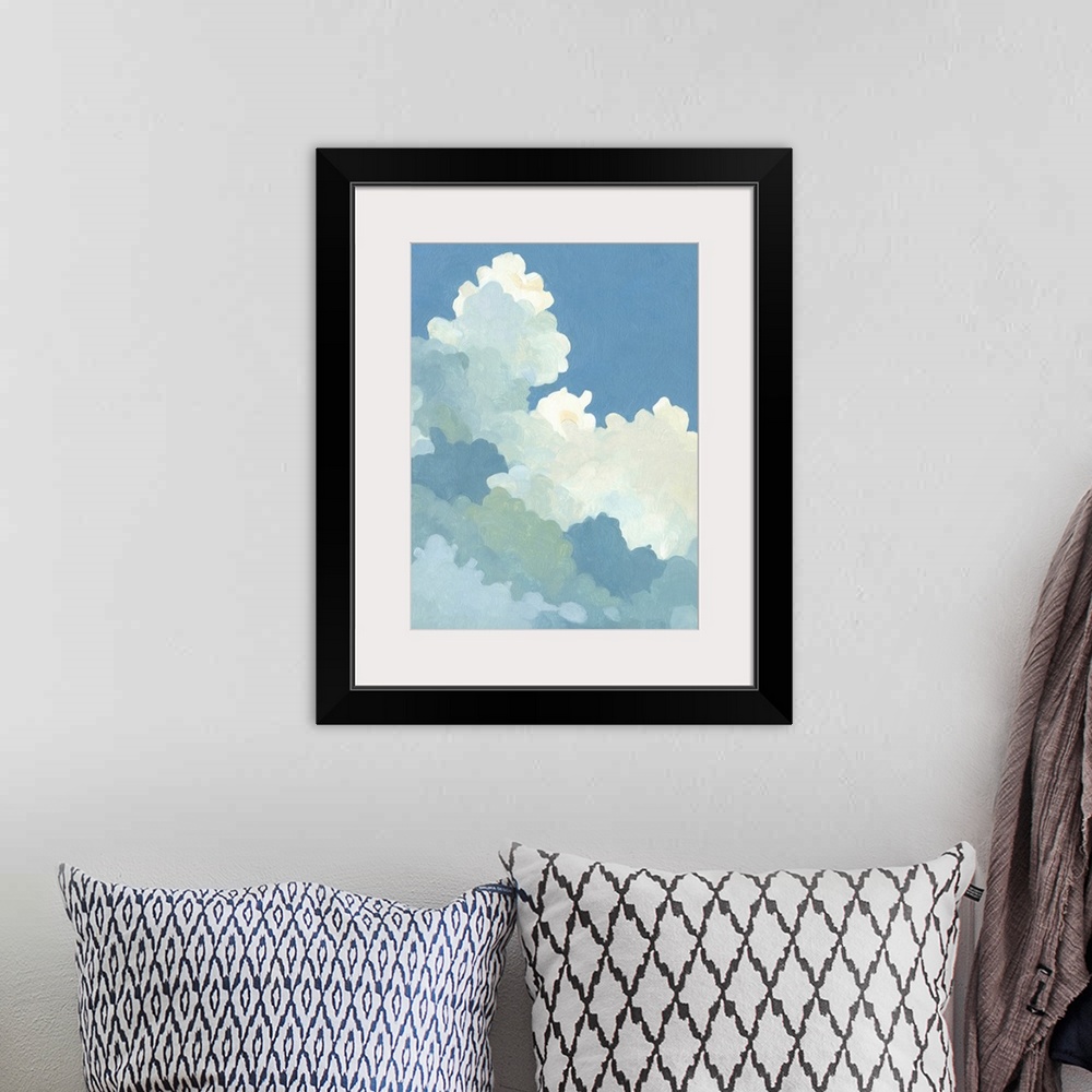 A bohemian room featuring Cumulus Stacks I