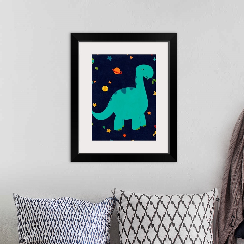 A bohemian room featuring Starry Dinos IV