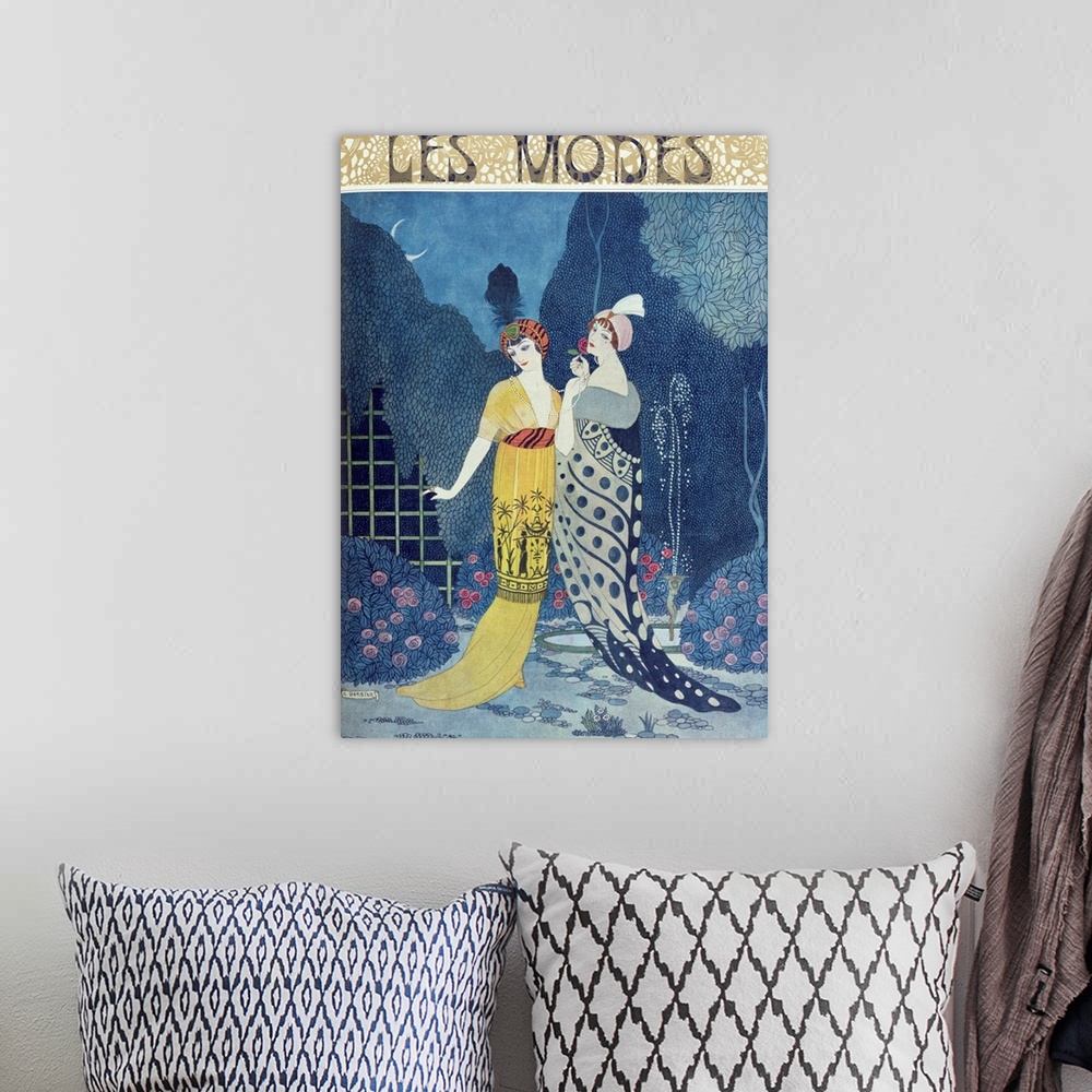 A bohemian room featuring Les Modes