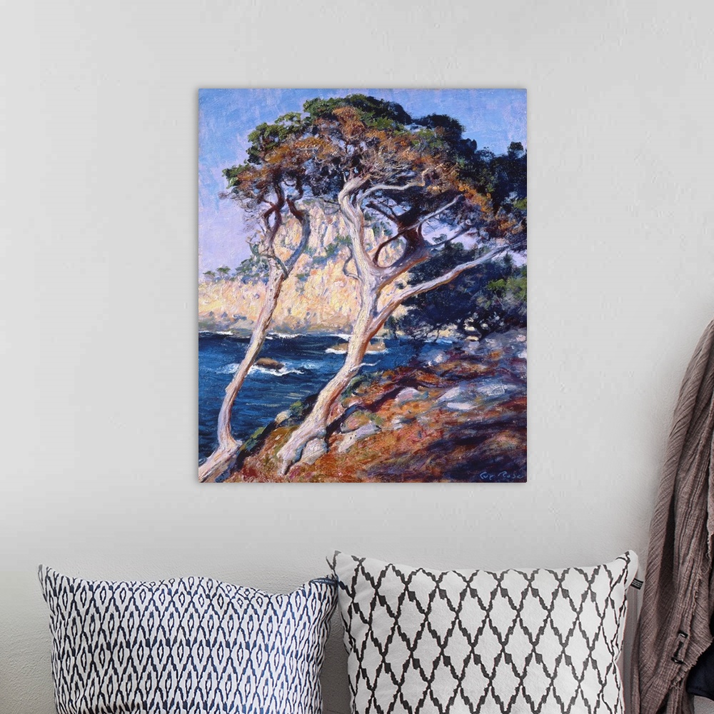 A bohemian room featuring Point Lobos