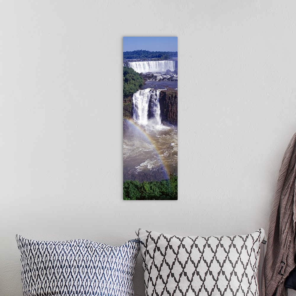 A bohemian room featuring Iguacu Falls Brazil