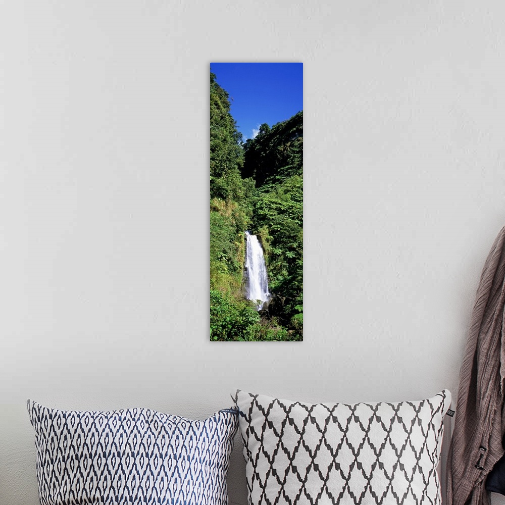 A bohemian room featuring Mother Falls at Trafalgar Falls Dominica