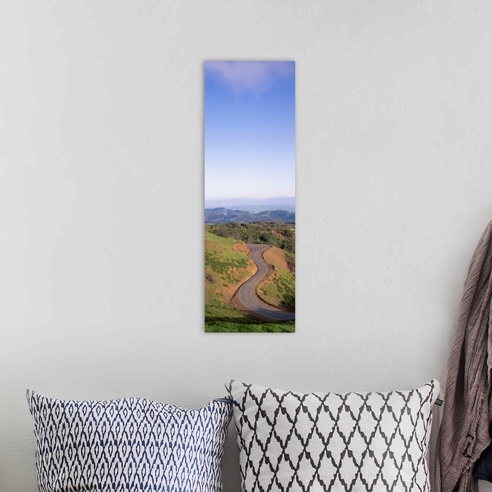 A bohemian room featuring Winding road Mount Diablo CA