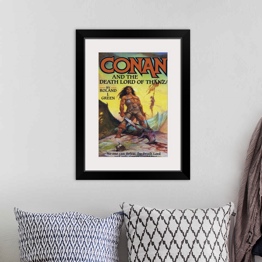A bohemian room featuring Conan And The Death Lord Of Thanza