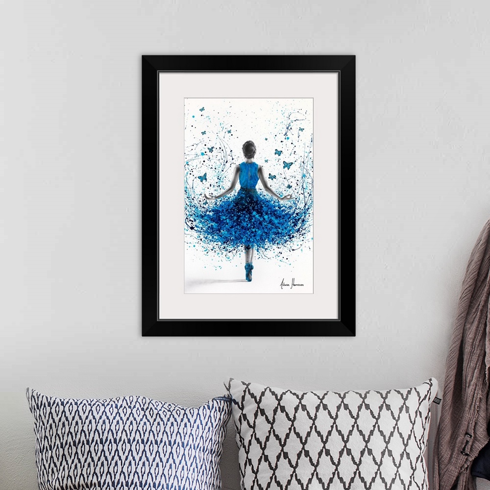 A bohemian room featuring Butterfly Ballerina