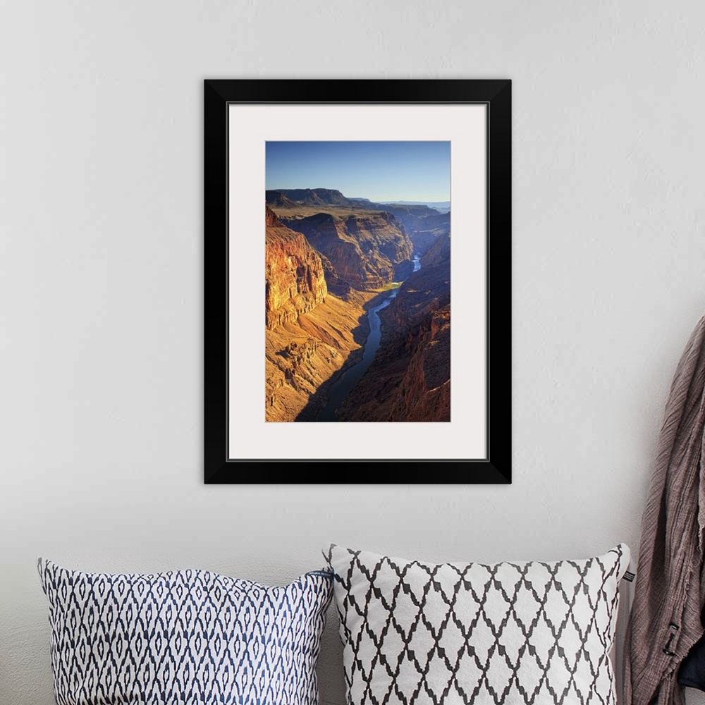 A bohemian room featuring Arizona, Grand Canyon, Sunrise on Toroweap Point at the North Rim