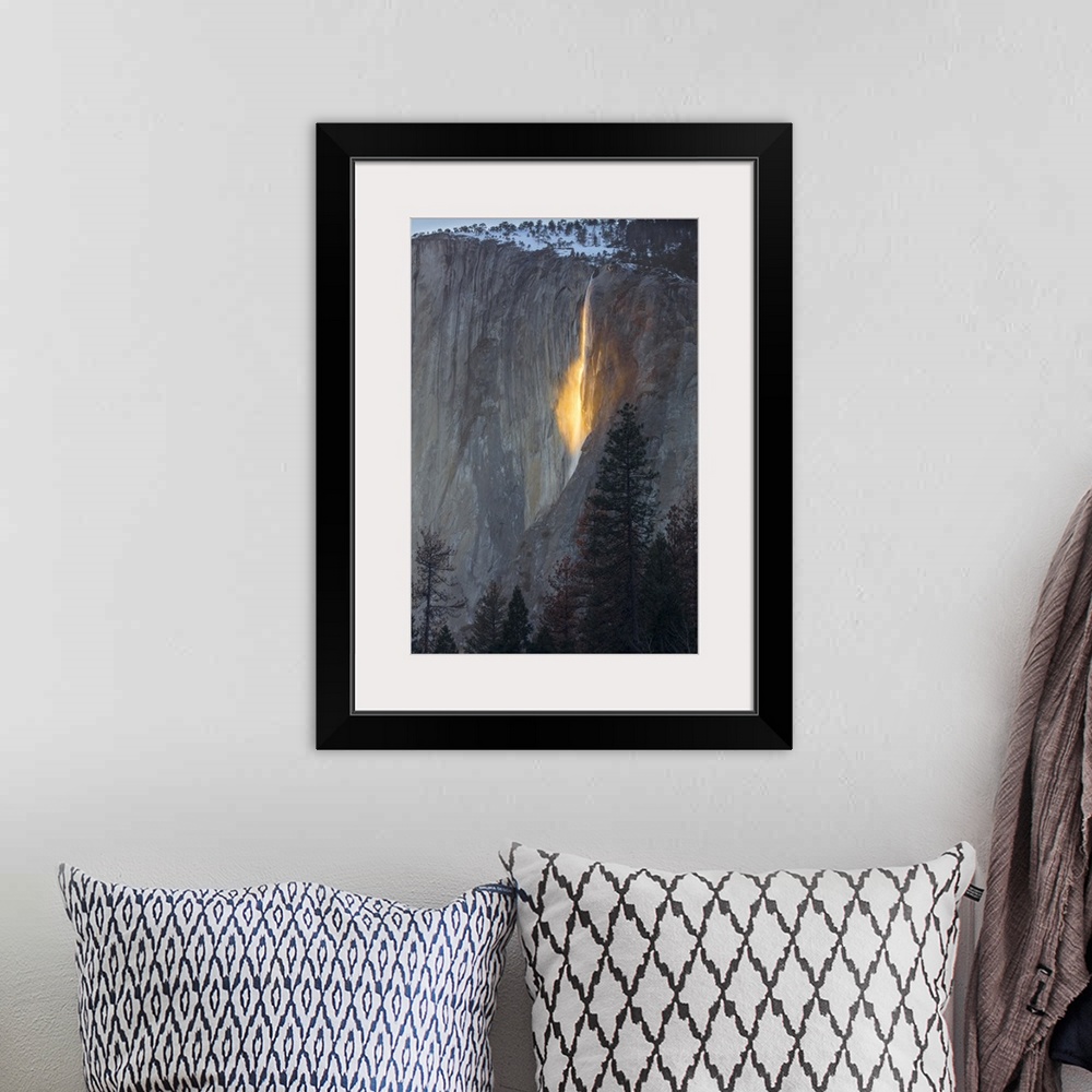 A bohemian room featuring Firefalls, California, Yosemite, USA