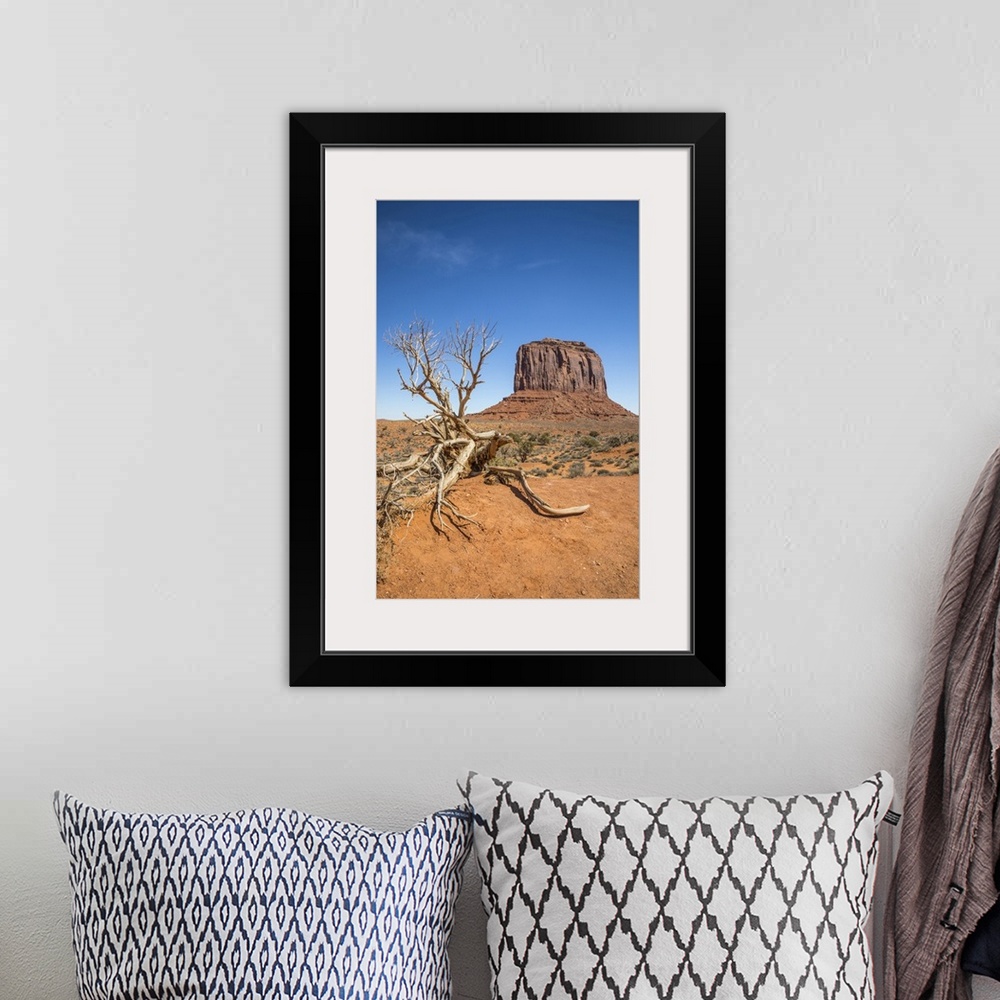 A bohemian room featuring The Mittens, Monument Valley, Utah