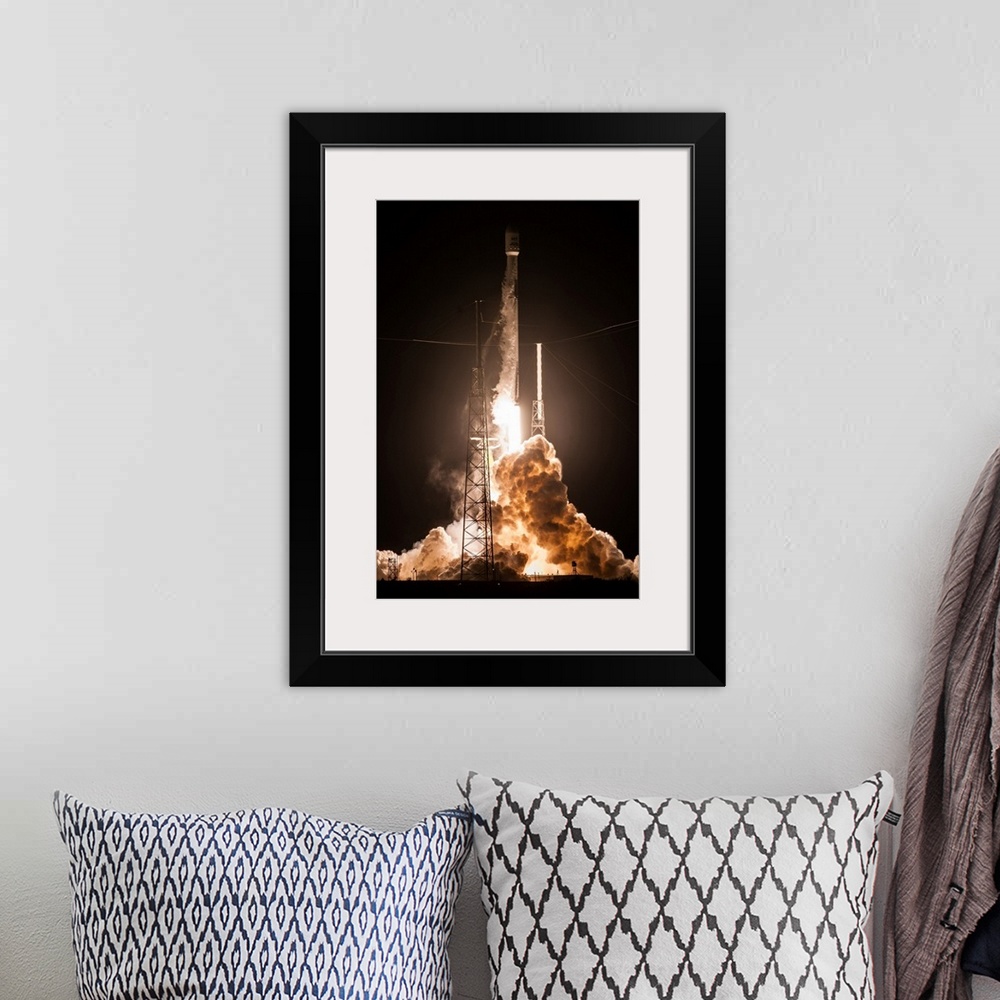 A bohemian room featuring SES-12 Mission. SpaceX successfully launched the SES-12 satellite to a Geostationary Transfer Orb...
