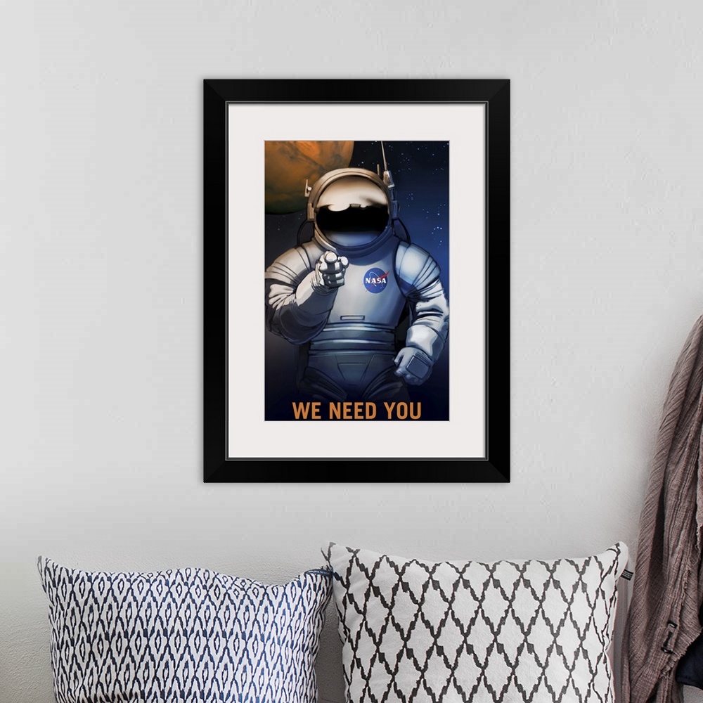 A bohemian room featuring We need many things for our Journey To Mars, but one key piece is YOU!