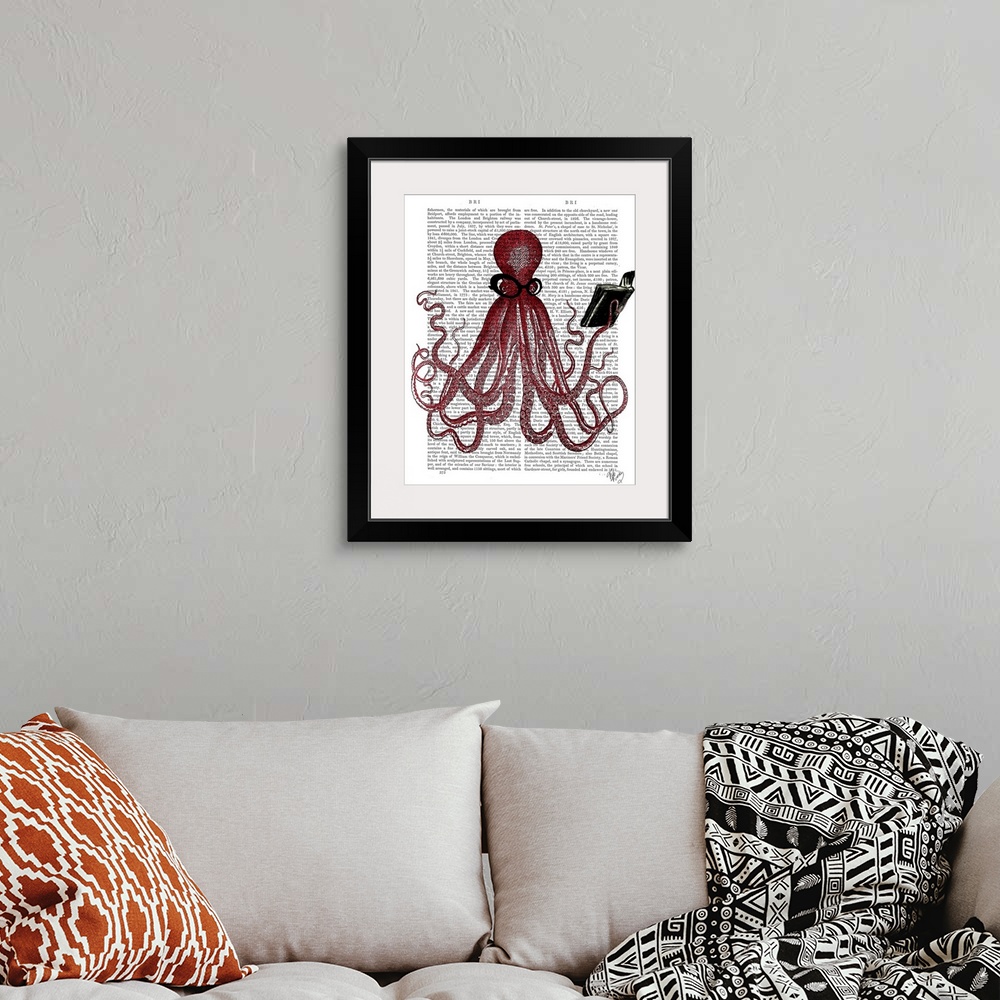 A bohemian room featuring Intelligent Octopus