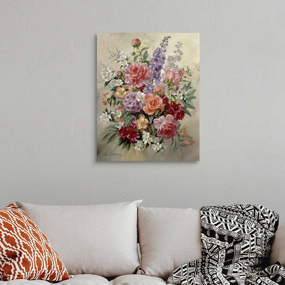 A High Summer Bouquet Wall Art, Canvas Prints, Framed Prints, Wall ...