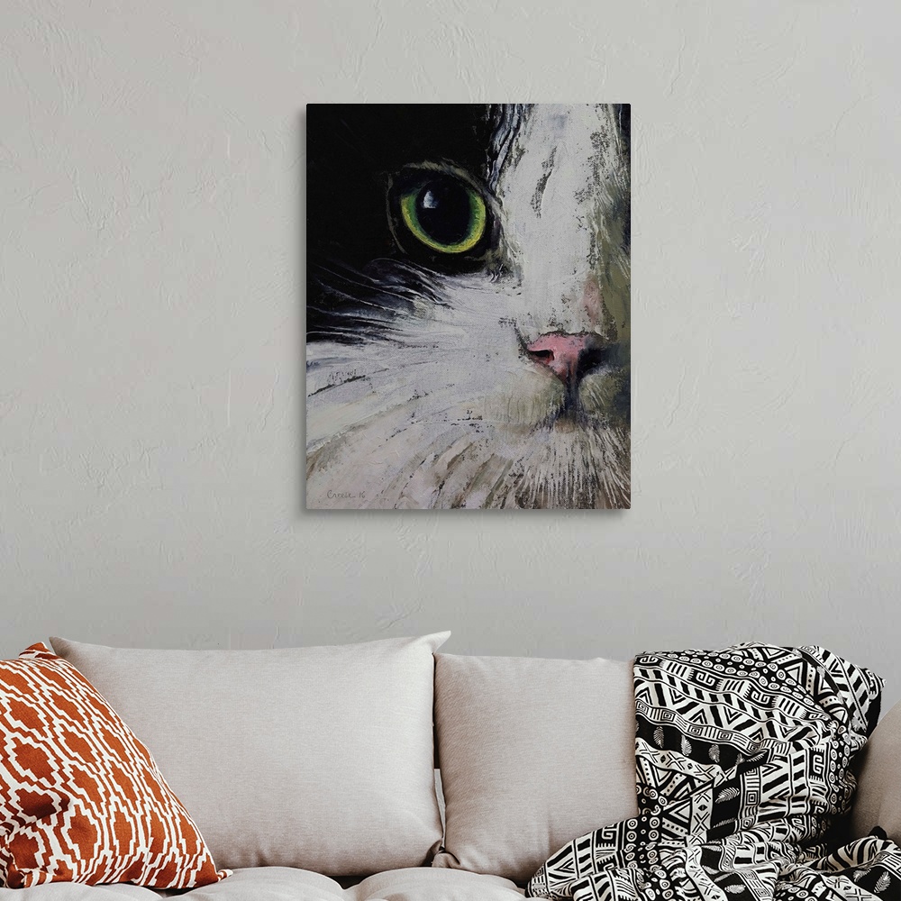 Tuxedo Cat Wall Art, Canvas Prints, Framed Prints, Wall Peels | Great ...