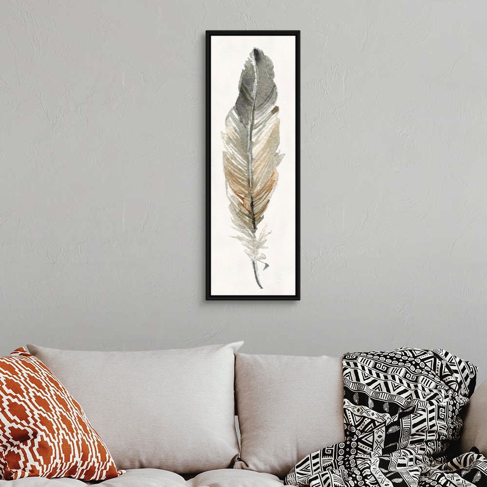 A bohemian room featuring Neutral Feather I