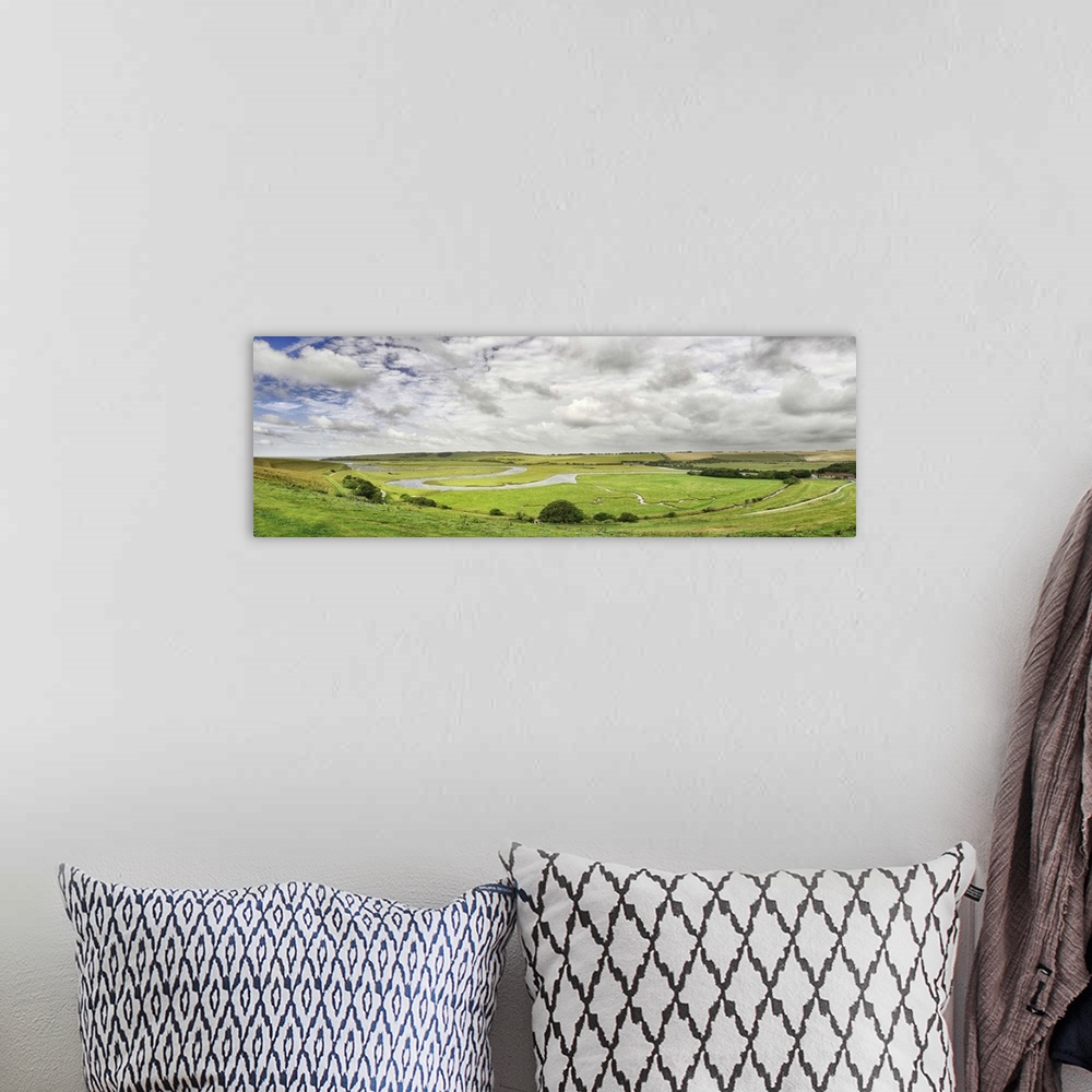 A bohemian room featuring United Kingdom, UK, England, Great Britain, the South Down Way, East Sussex, Cuckmere Valley