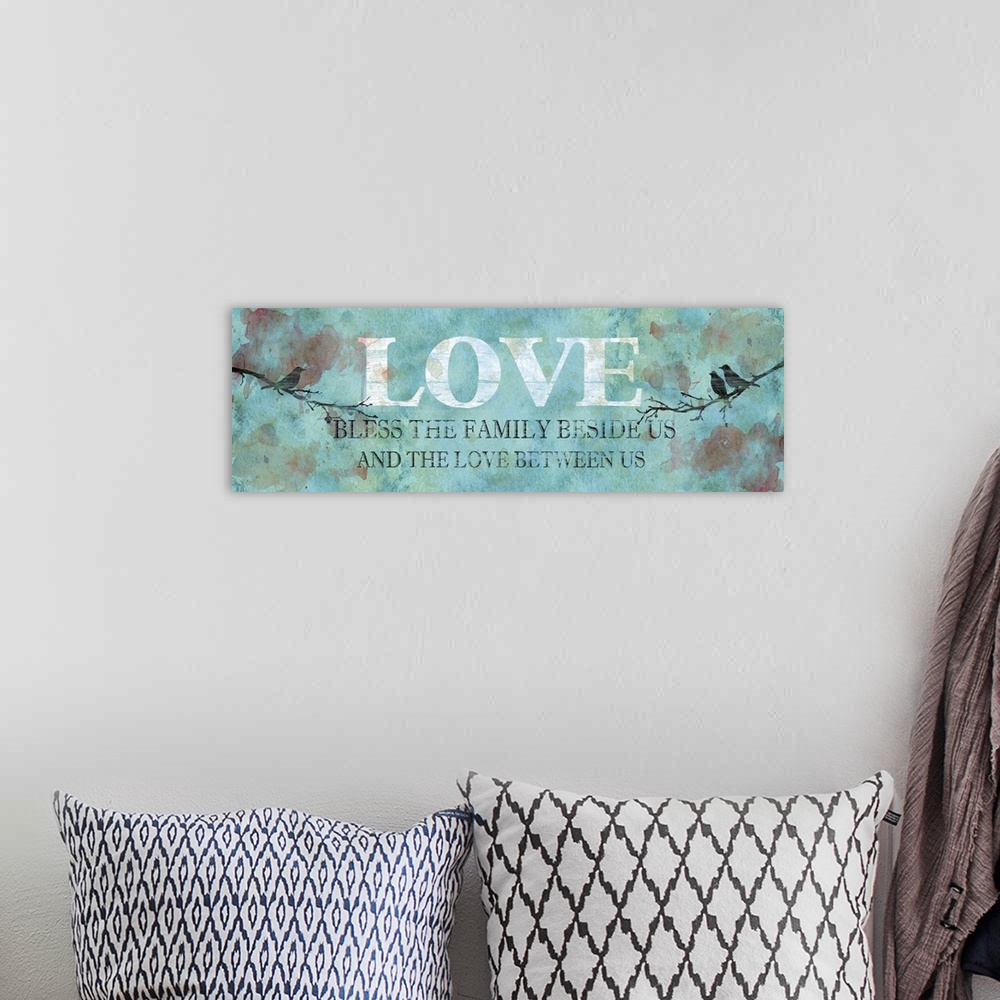 A bohemian room featuring Love Between Us