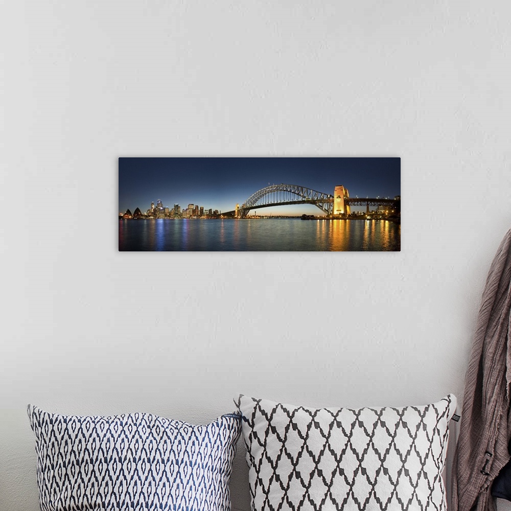 A bohemian room featuring Harbour bridge, Sydney, Australia