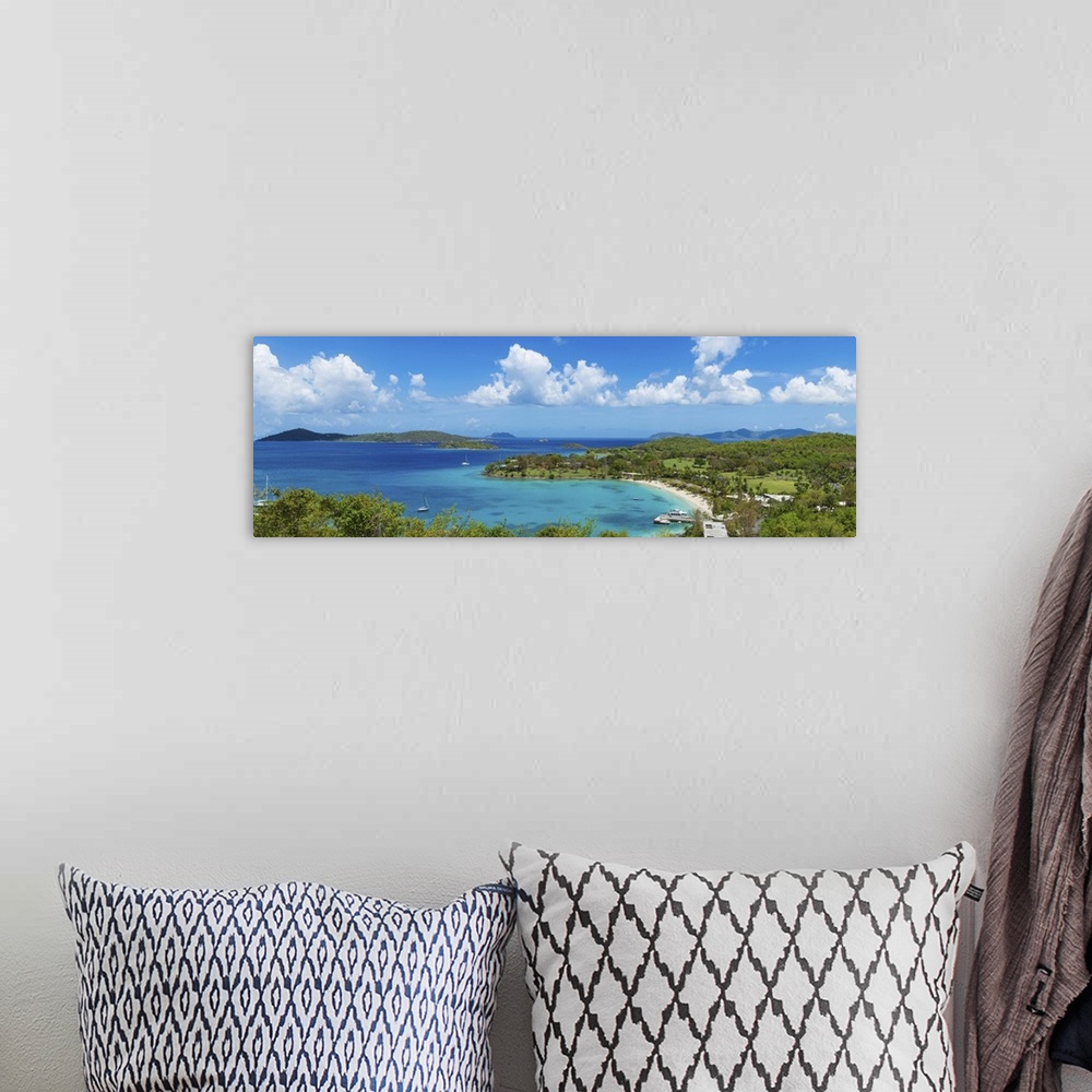 A bohemian room featuring Island in the sea, Caneel Bay, St. John, US Virgin Islands