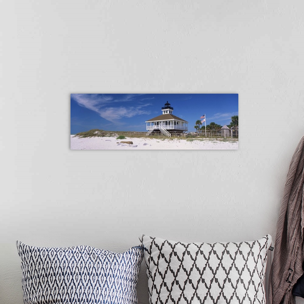 A bohemian room featuring Port Boca Grande Lighthouse, Gasparilla Island State Park, Florida