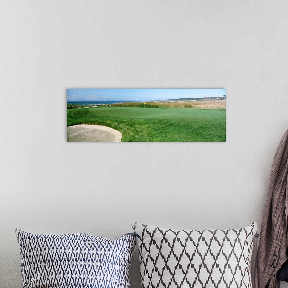 A bohemian room featuring Spanish Bay Golf Course Carmel CA USA