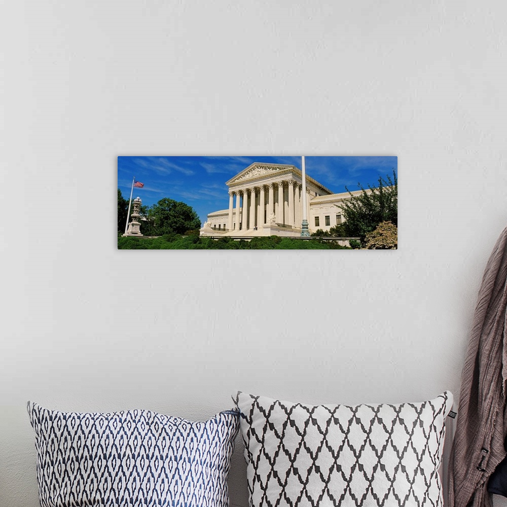 A bohemian room featuring US Supreme Court Building Washington DC