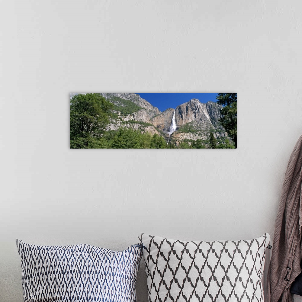 A bohemian room featuring View fr Valley Yosemite Falls Yosemite National Park CA