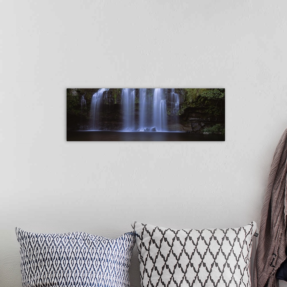 A bohemian room featuring Waterfall in a forest, Llanos De Cortez Waterfall, Guanacaste Province, Costa Rica