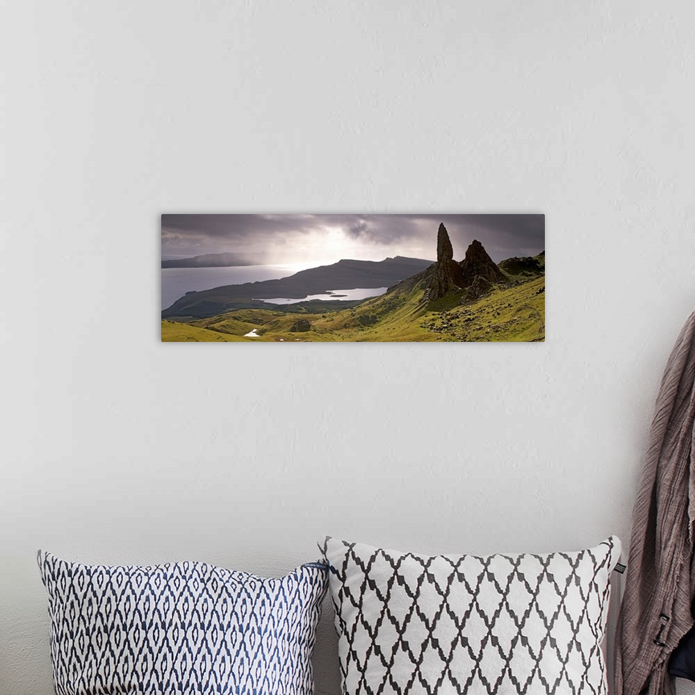 A bohemian room featuring The Old Man of Storr, Isle of Skye, Inner Hebrides, Scotland, UK