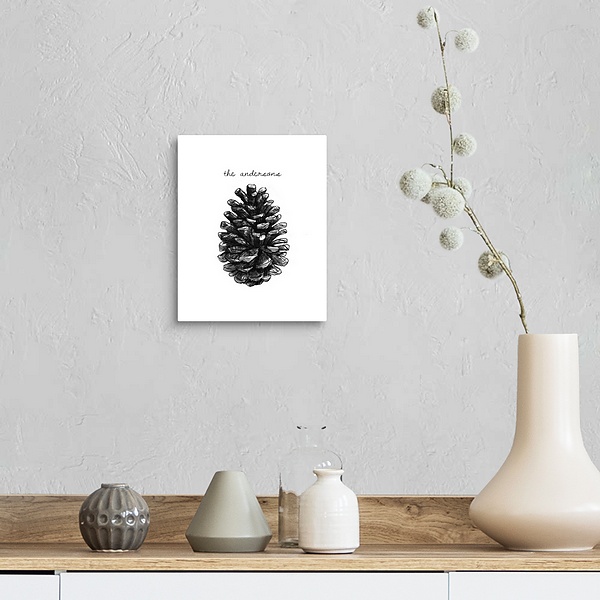 A farmhouse room featuring Charcoal Pinecone