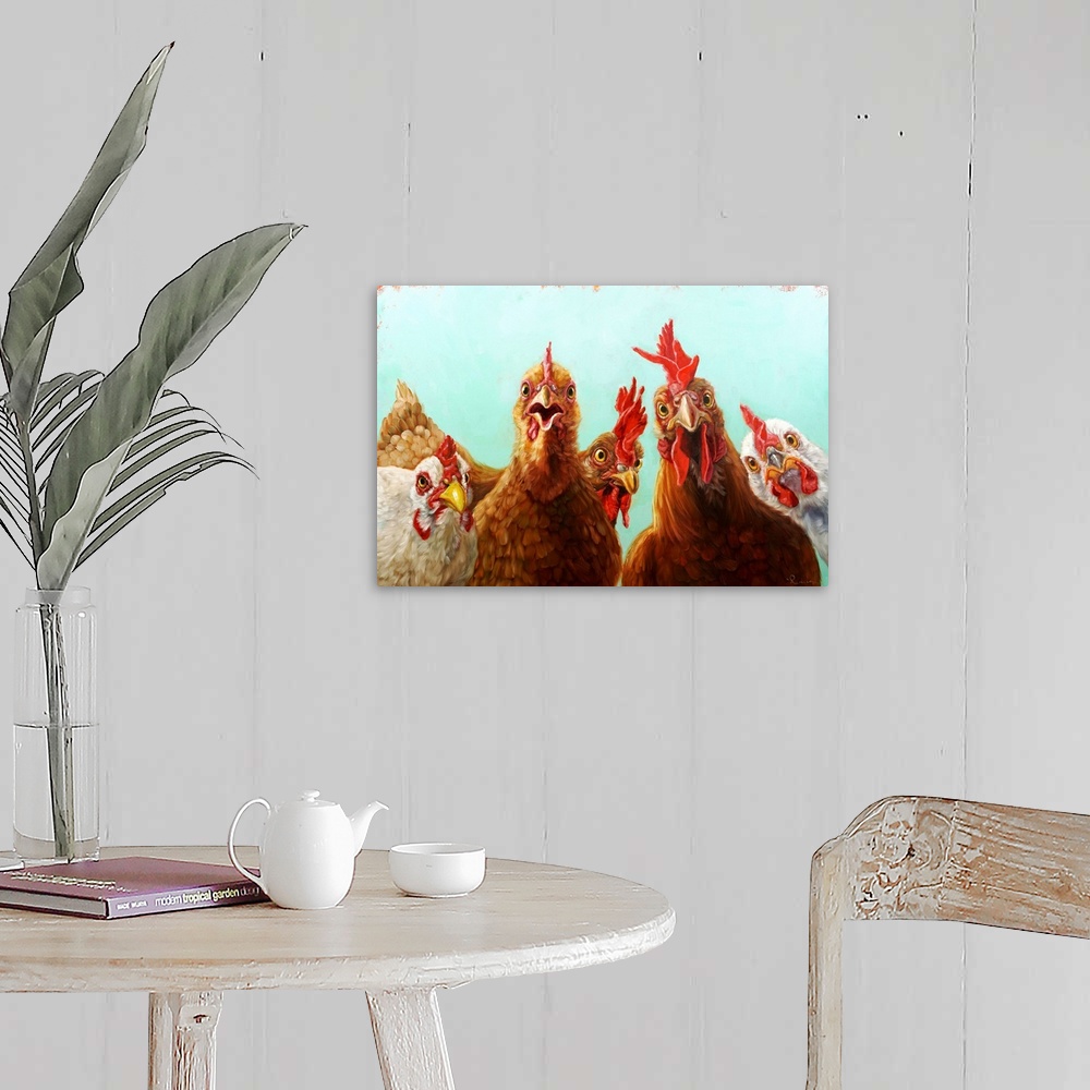 Chicken for Dinner Wall Art, Canvas Prints, Framed Prints, Wall Peels ...