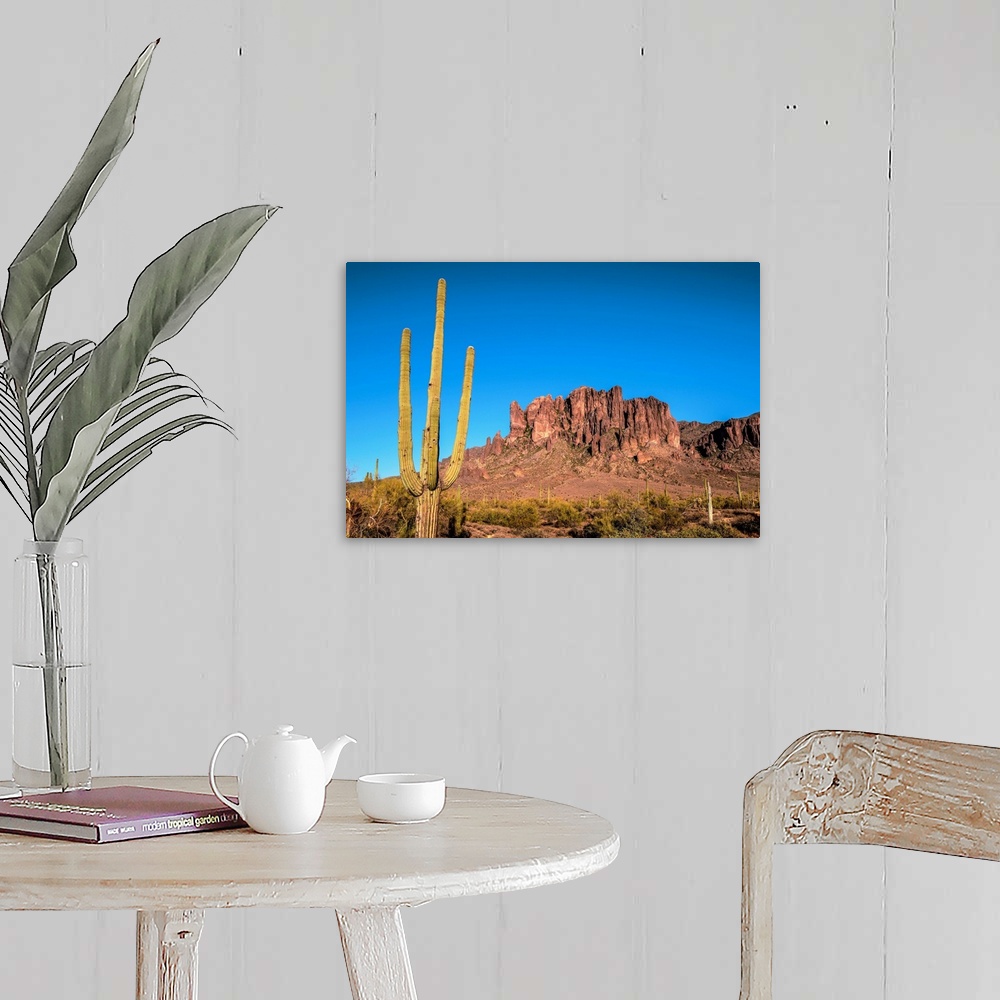 Superstition Mountains In Phoenix, Arizona Wall Art, Canvas Prints ...
