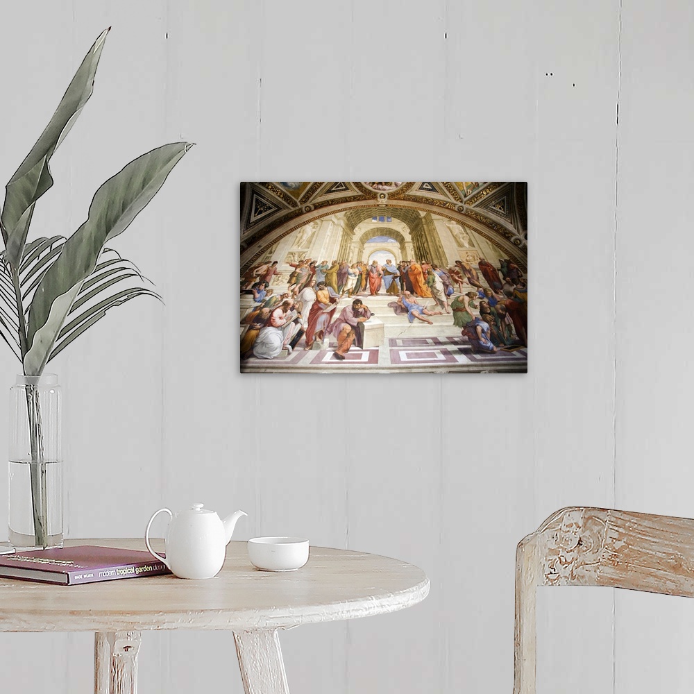 School of Athens, Rapahel's rooms, Vatican museums Wall Art, Canvas ...