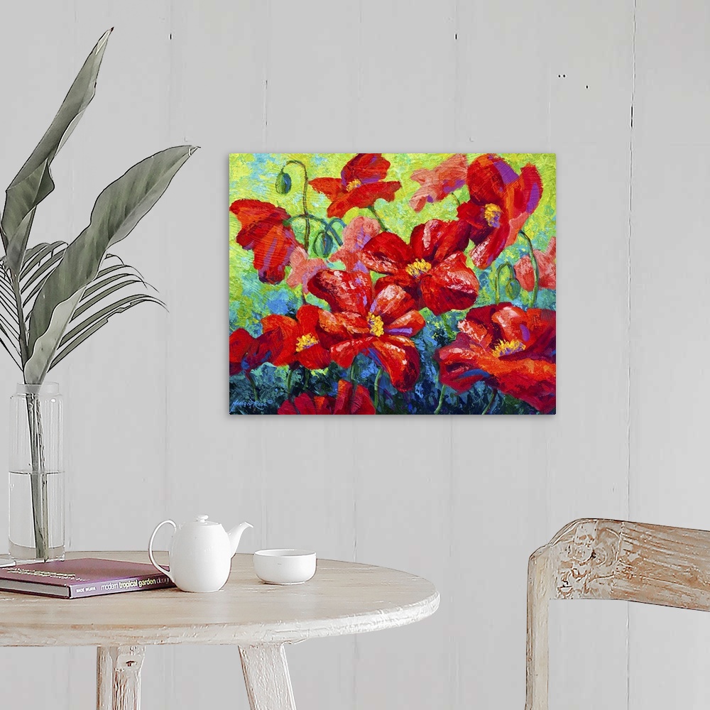 Field of Red Poppies II Wall Art, Canvas Prints, Framed Prints, Wall ...