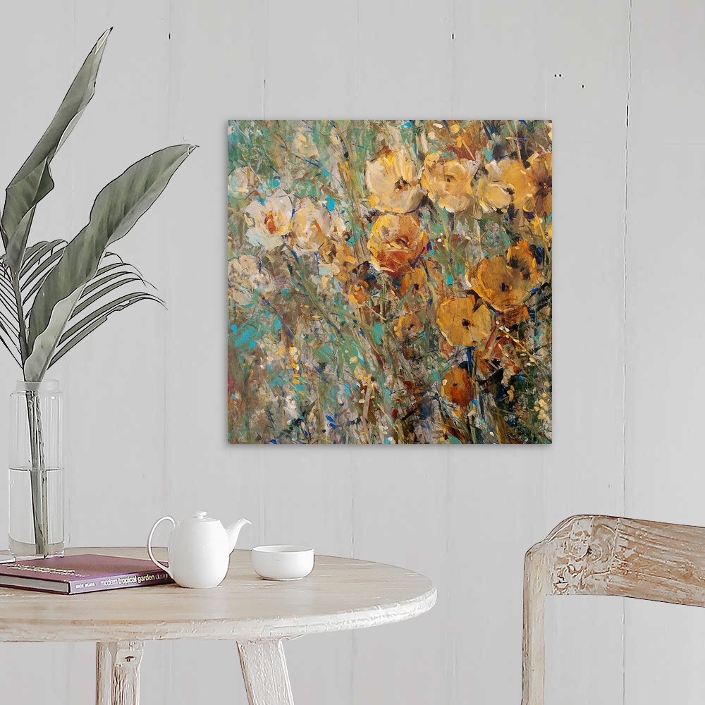 Amber Poppy Field I Wall Art, Canvas Prints, Framed Prints, Wall Peels ...