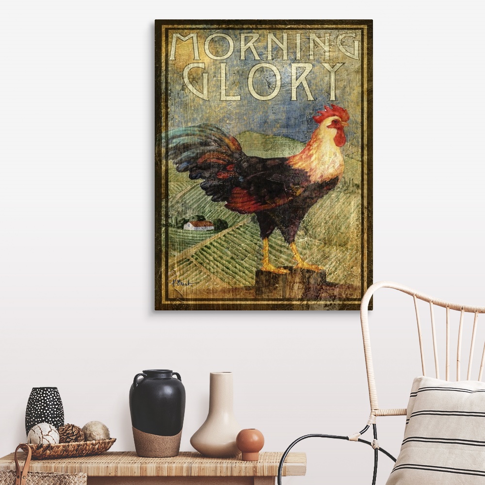 Rooster Signs III Wall Art, Canvas Prints, Framed Prints, Wall Peels ...