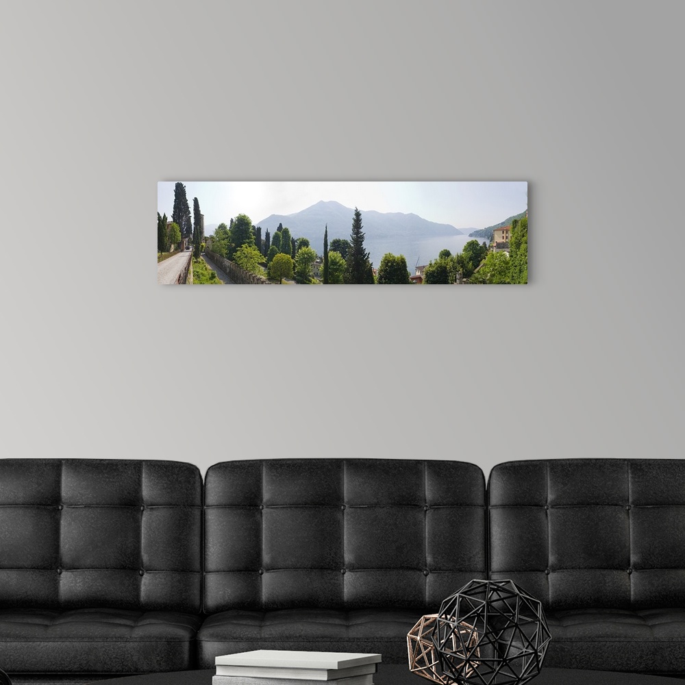 A modern room featuring Lake Como, Villa Passalacqua, Moltrasio, Como, Lombardy, Italy