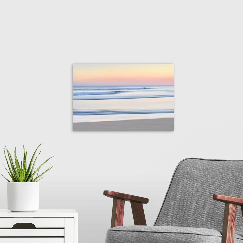 A modern room featuring Sunrise Coast II
