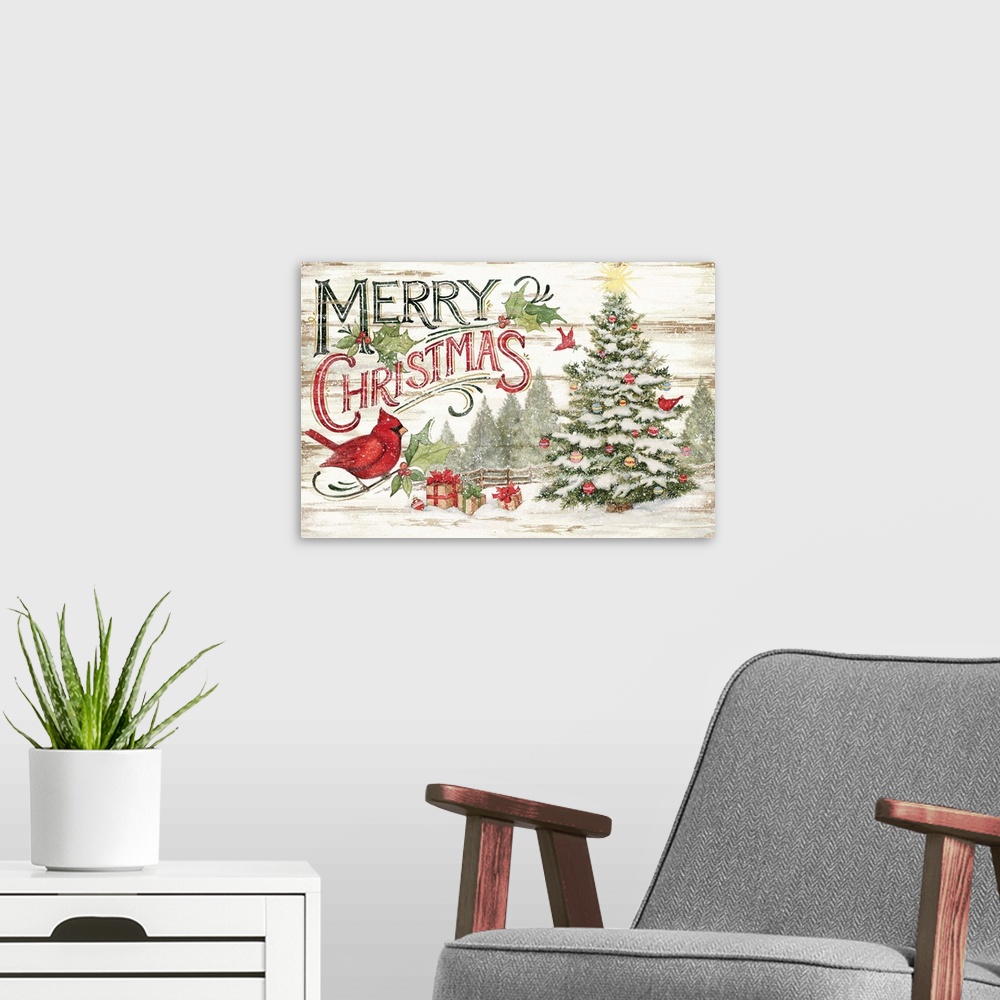 Old Fashioned Christmas Sign