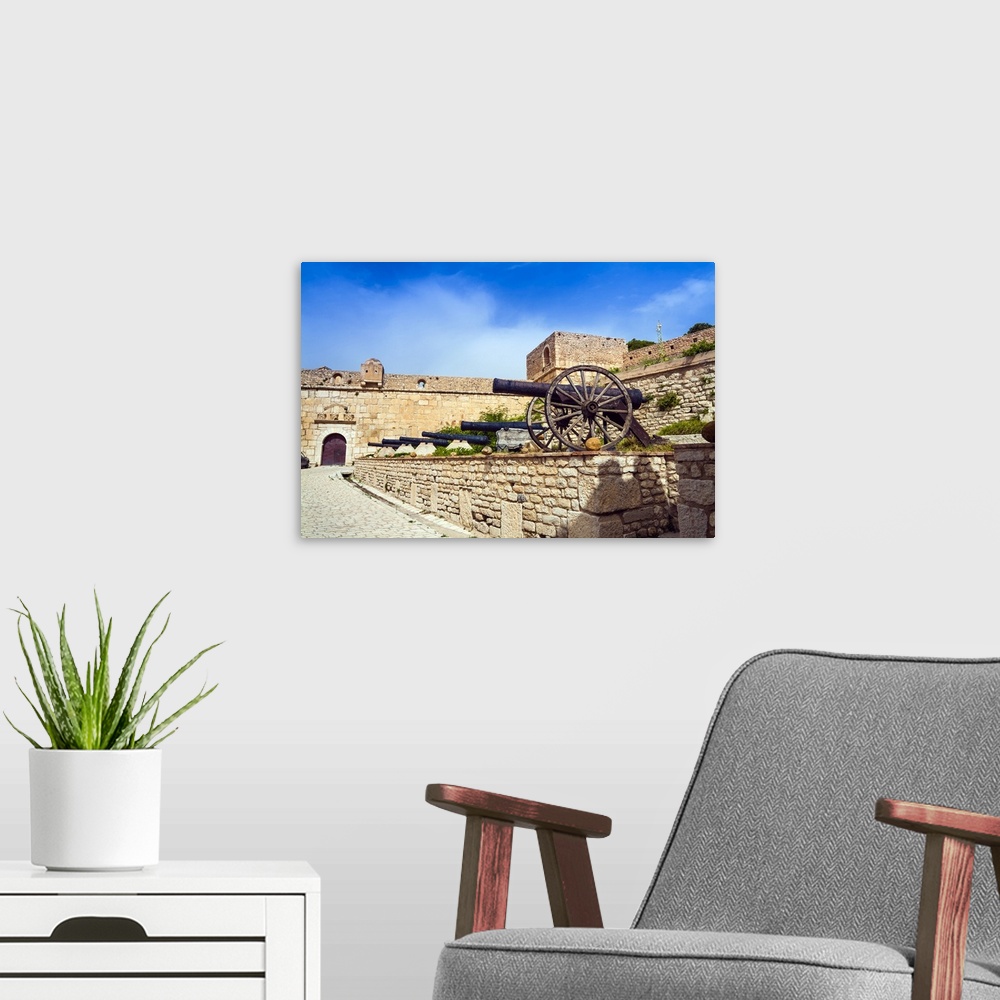 A modern room featuring Borj, Fort, El Kef or Le Kef, Tunisia, North Africa, Africa