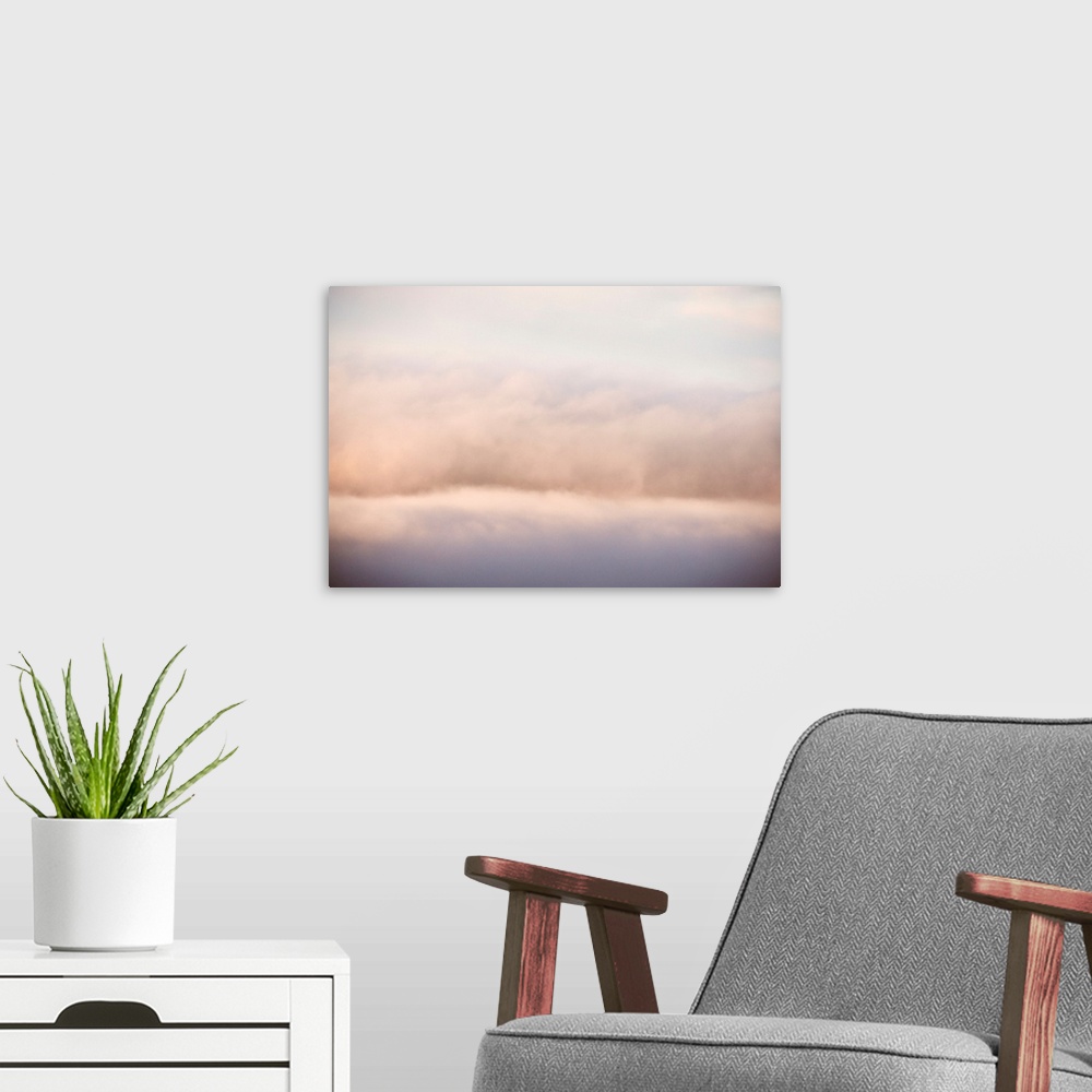 A modern room featuring Cloud Abstract