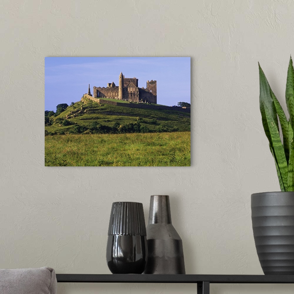 A modern room featuring Europe, Ireland. Rock of Cashel medieval castle.