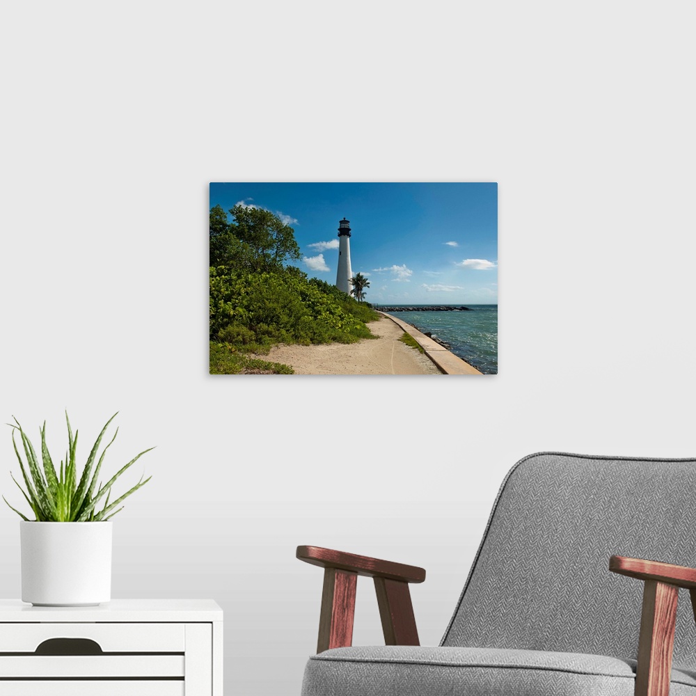 A modern room featuring Florida, Key Biscayne, Bill Baggs Cape Florida State Park, Cape Florida Light