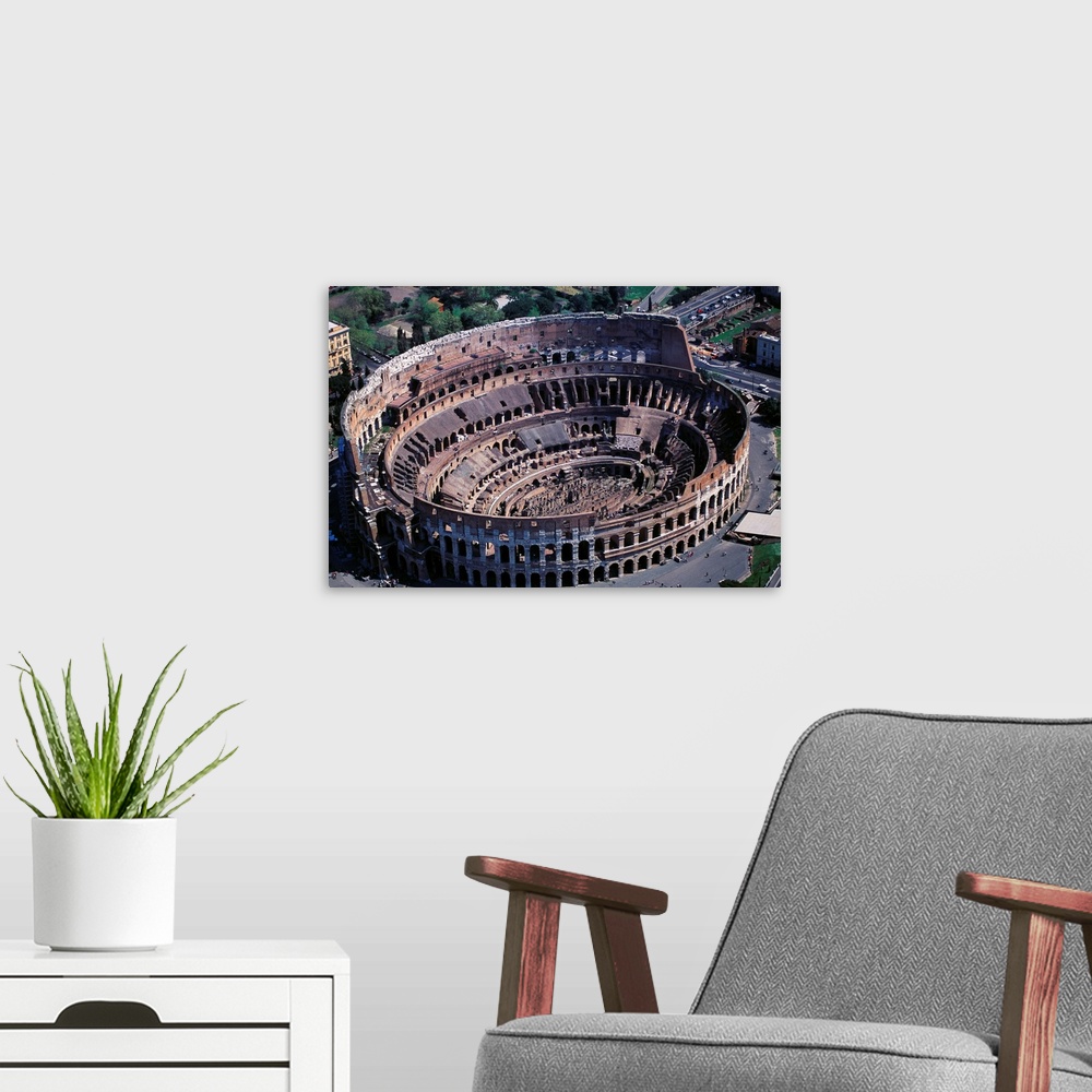 Italy, Piazza Bra, Arena, One Of The Best Preserved Roman Amphitheater In  The World Wall Art, Canvas Prints, Framed Prints, Wall Peels