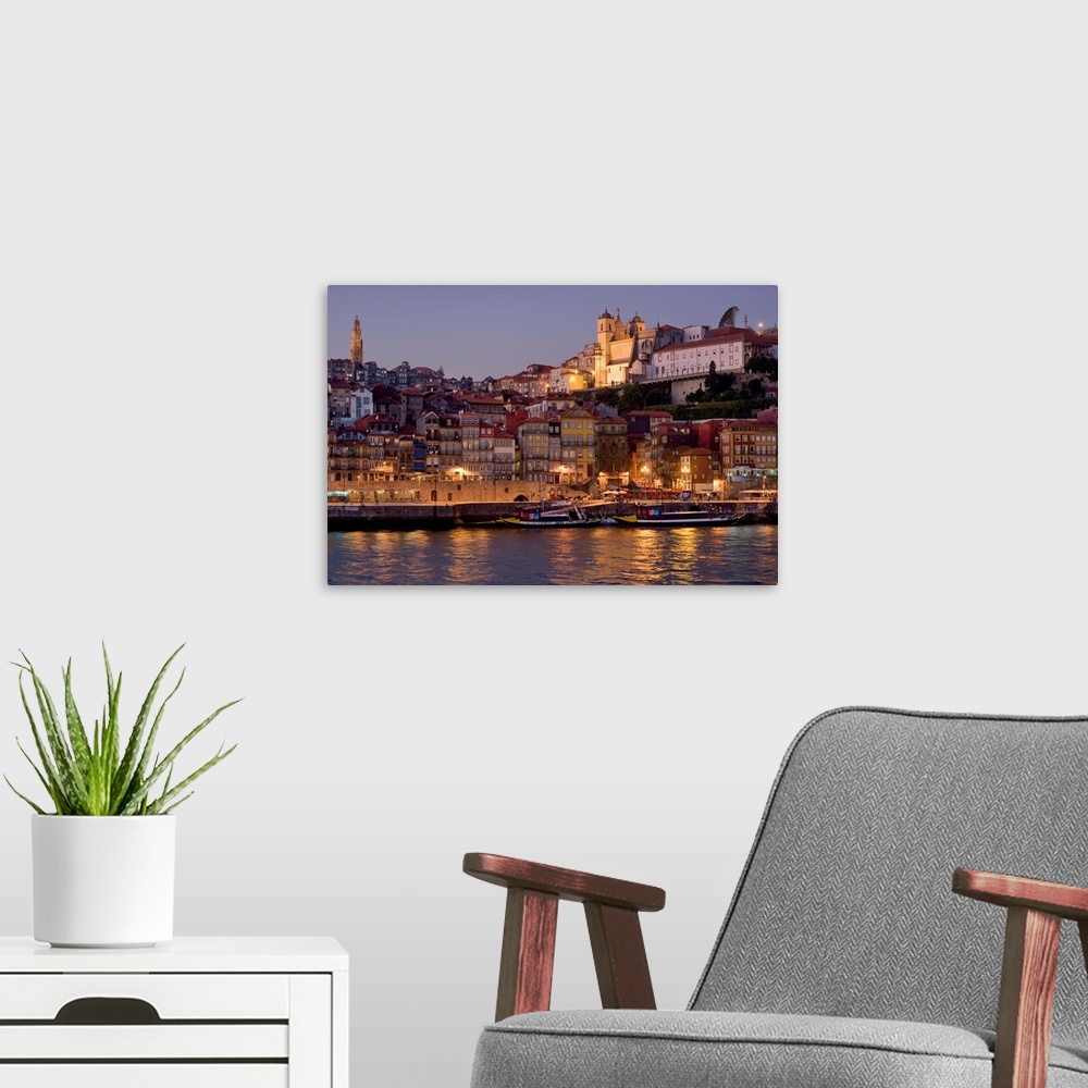 A modern room featuring Portugal, Porto, Costa Verde, the Douro river and the Ribeira district of the old town