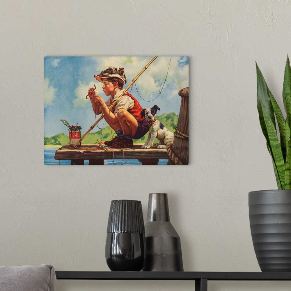  That Way, Bait and Tackle - Great Fishing Wall Art