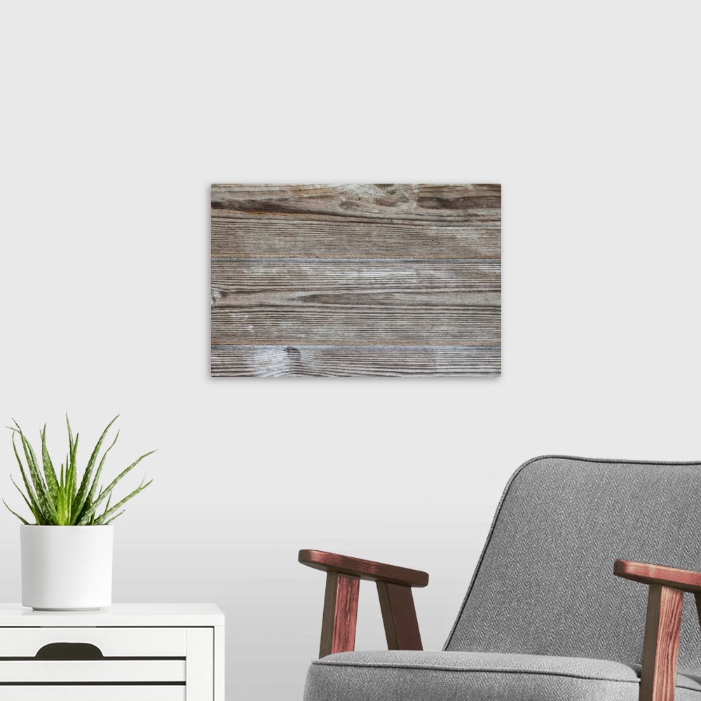 A modern room featuring Weathered Wood background texture