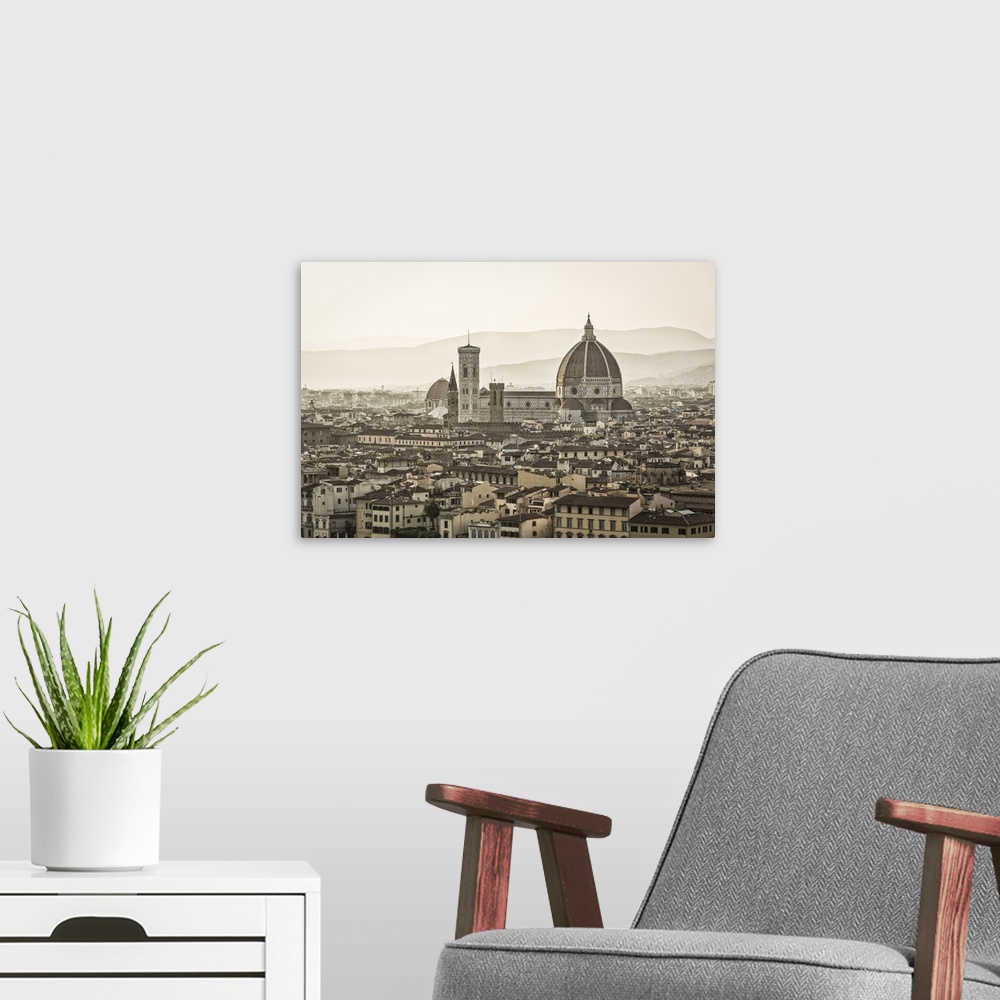 A modern room featuring Europe, Italy, Tuscany. The Cathedral of Florence.