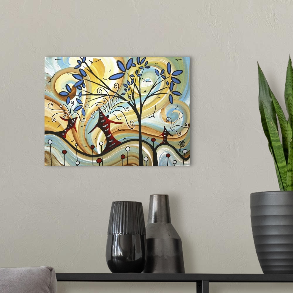 Modernize Your Home Decor with Bold and Beautiful Floral Canvas